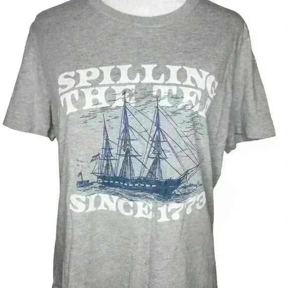 Boston Tea Party unisex t-shirt freedom 4th of July size XL - Picture 2 of 8